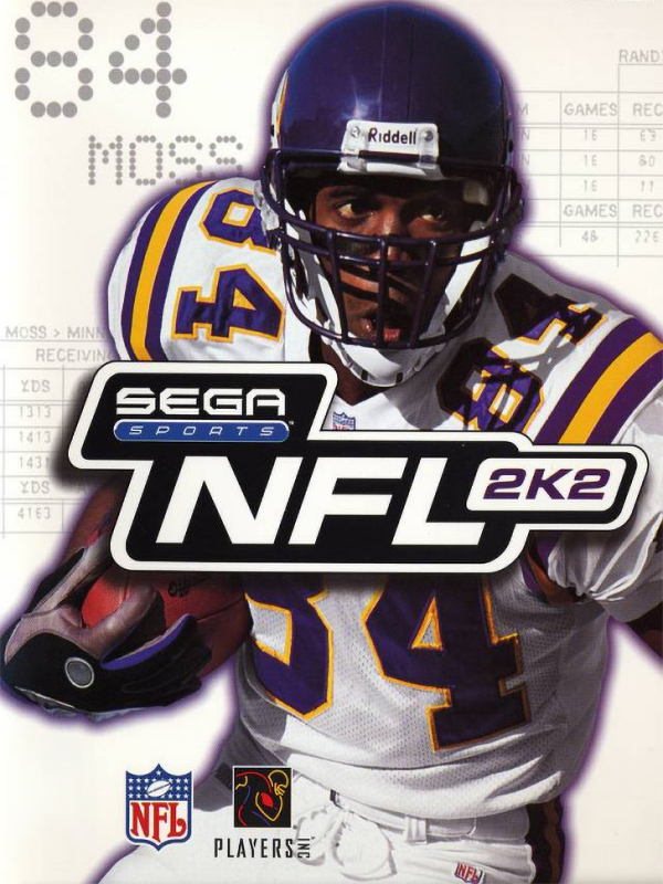 Game cover: NFL 2K2