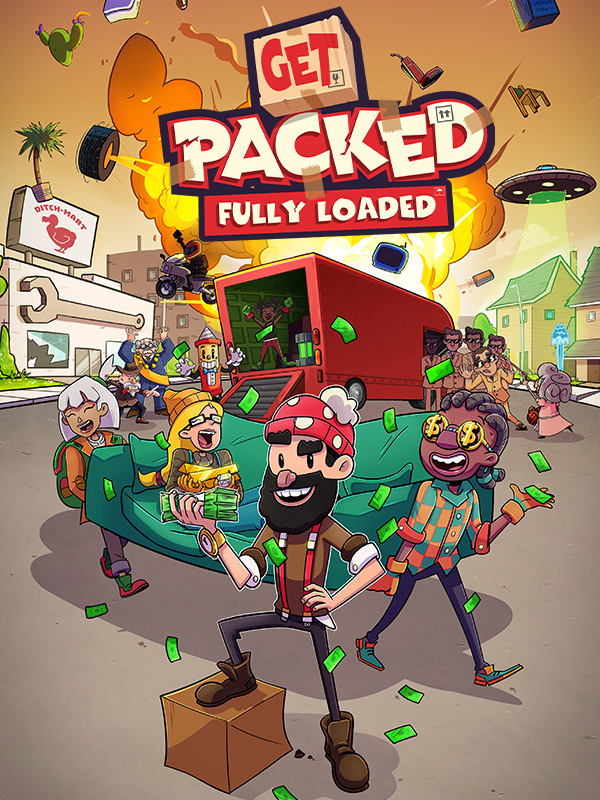 Игры обложки инди игры. Get packed fully loaded. Игра про работника с акциями. Get packed (4 игрока).