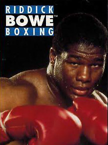 Game cover: Riddick Bowe Boxing