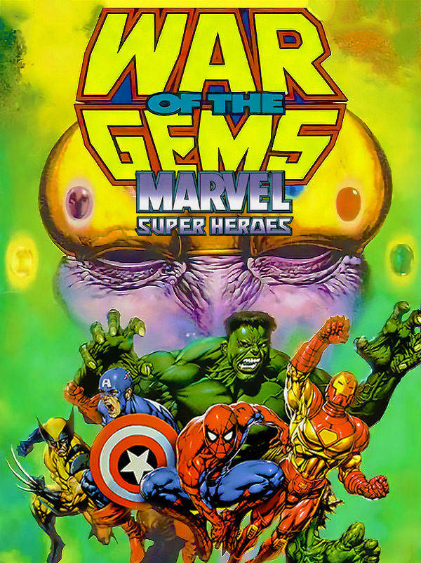 Game cover: Marvel Super Heroes in War of the Gems