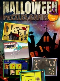 Game cover: Kids Halloween Puzzles and Logic Games