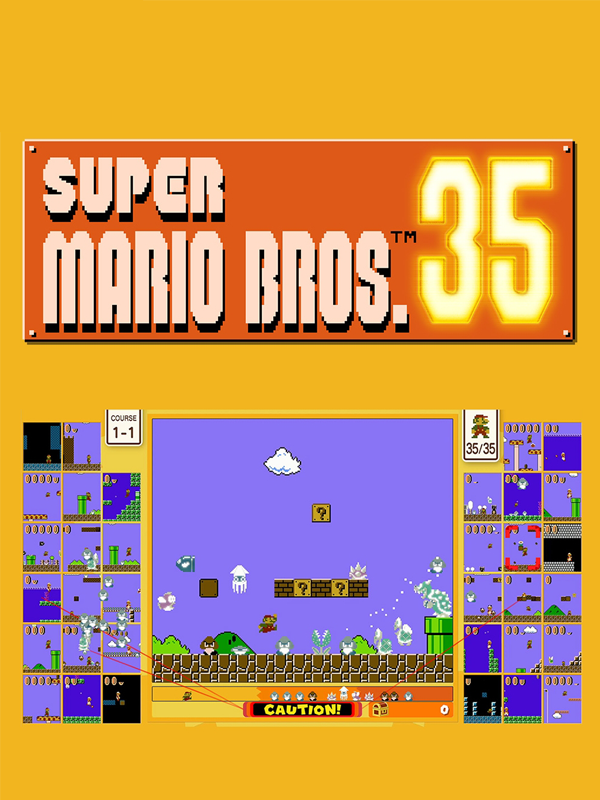 Game cover Super Mario Bros. 35