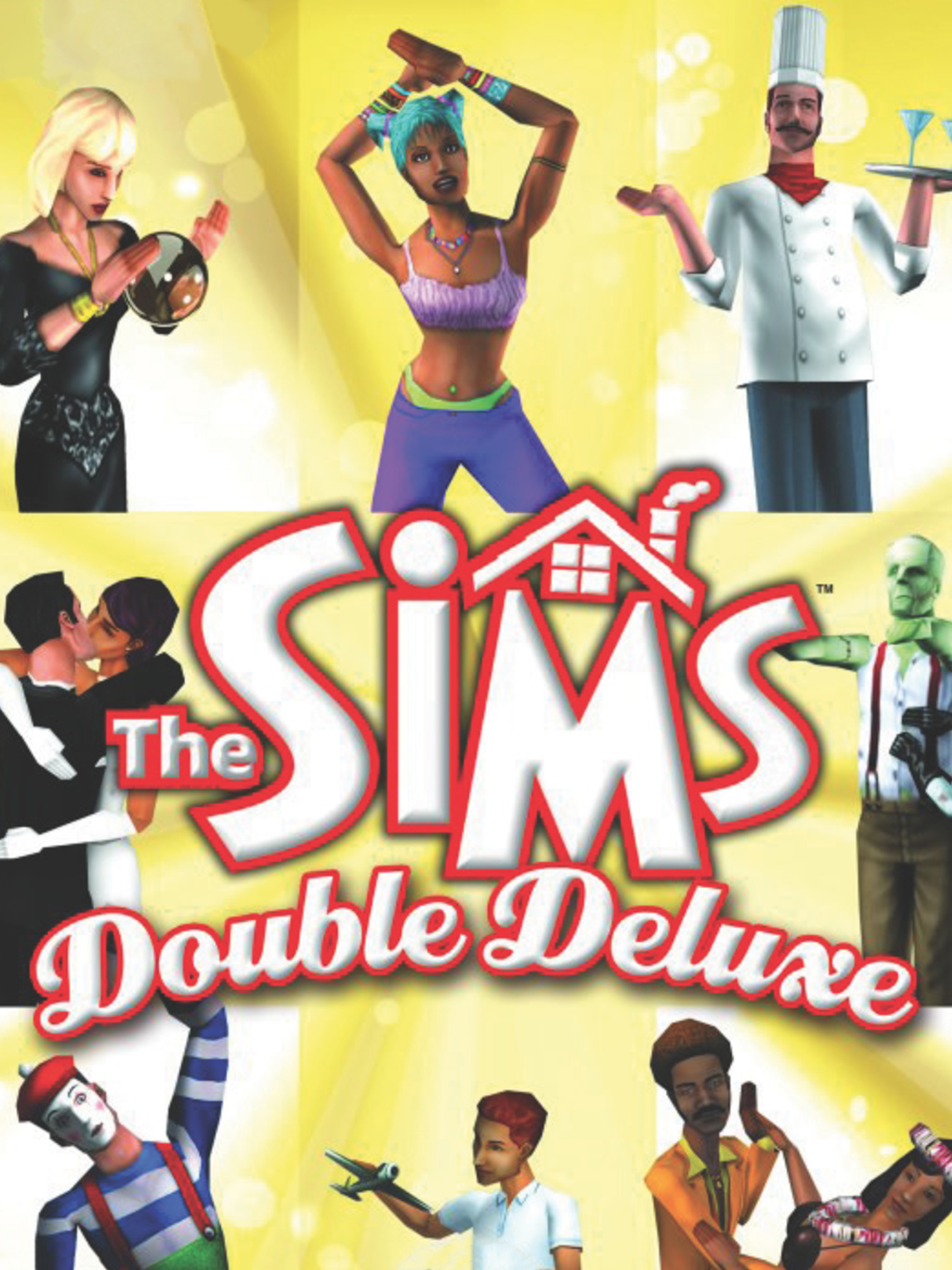 Game cover: The Sims: Double Deluxe