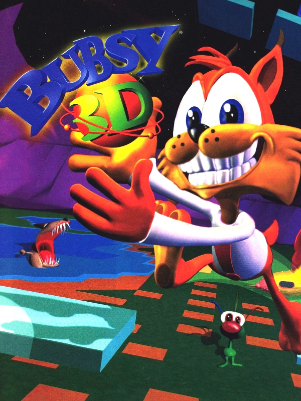 Game cover: Bubsy 3D