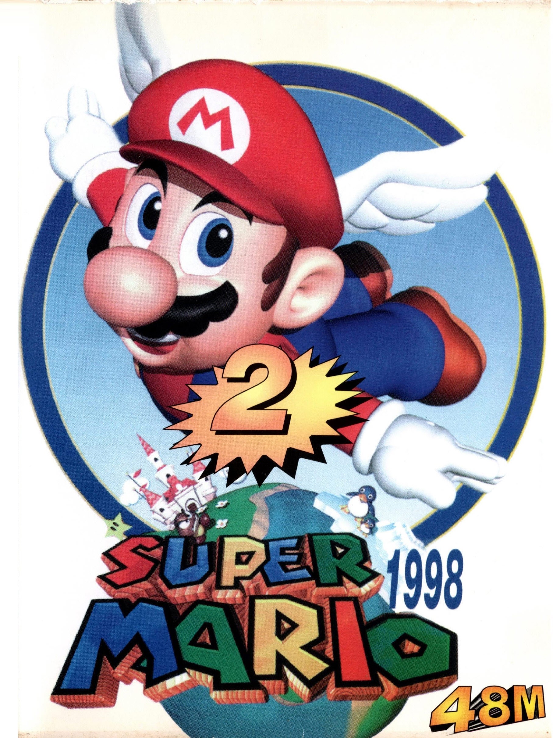 Game cover: Super Mario Bros. 2