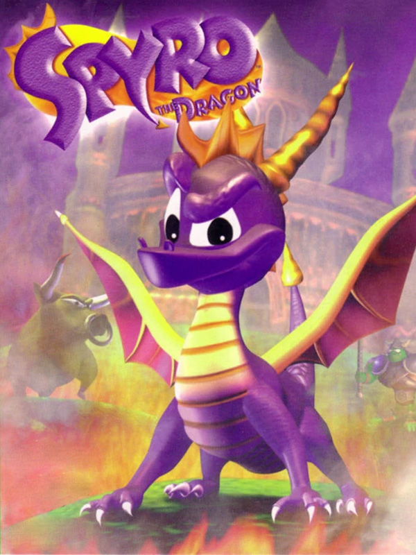 Game cover: Spyro the Dragon