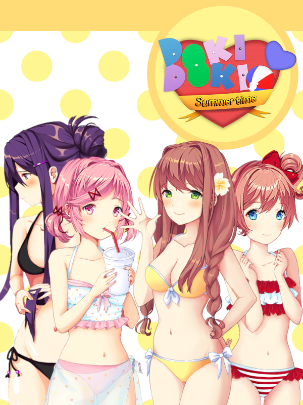 A SWEET & SENSUAL DATE!  Doki Doki Literature Club MOD Summertime Part 3  [Yuri] 