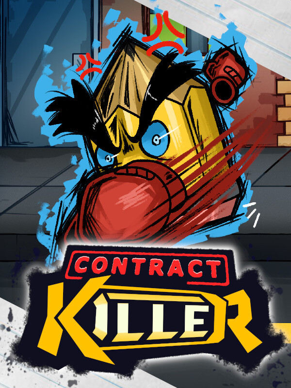 Contract Killer, a 2.5D co-op beat 'em up, coming to Switch