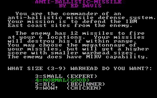 Game cover: Anti-Ballistic-Missile