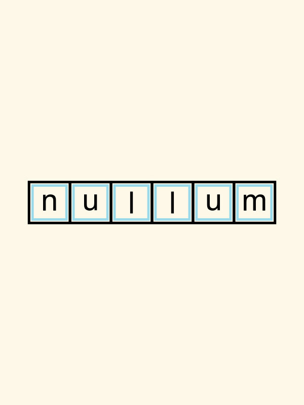 Nullum