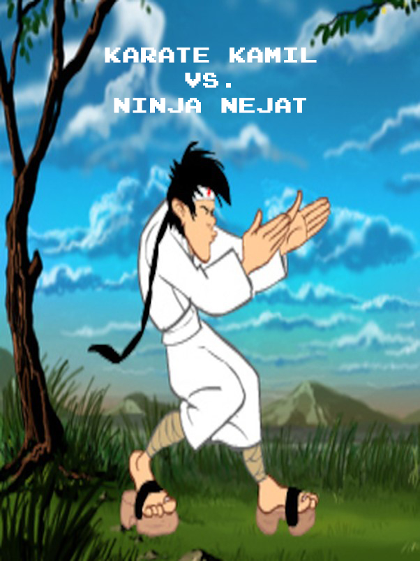 Game cover: Karate Kamil vs. Ninja Nejat