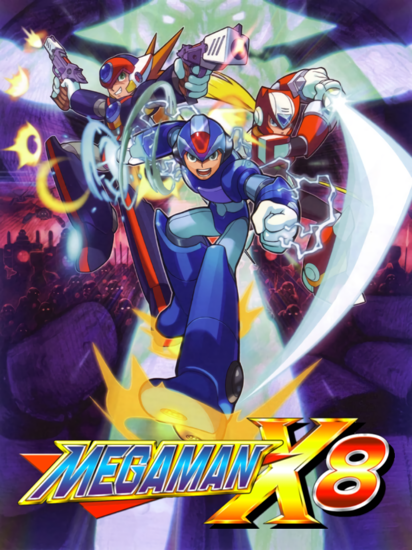 Game cover: Mega Man X8