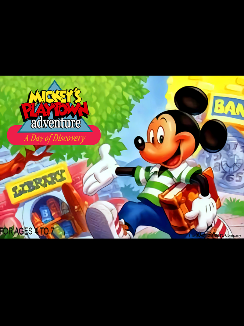 Game cover: Mickey's Playtown Adventure: A Day of Discovery!