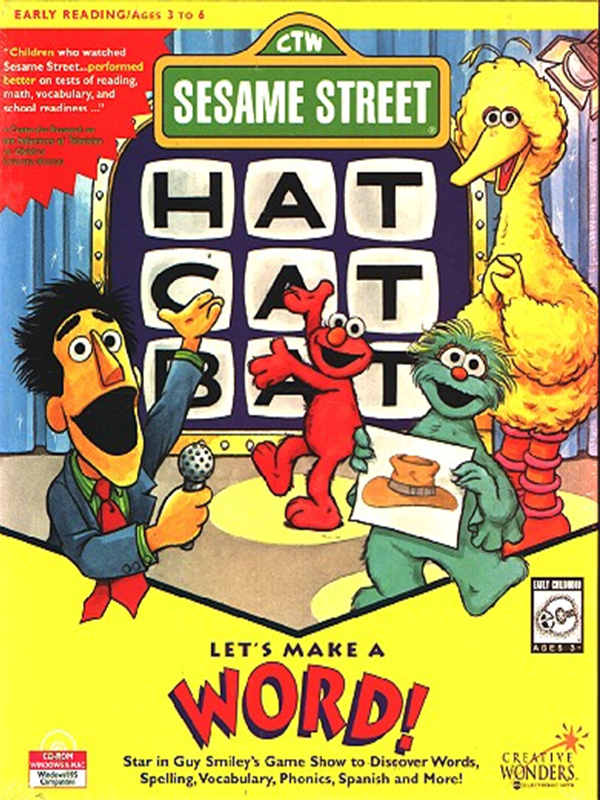 Game cover: Sesame Street: Lets Make a Word!