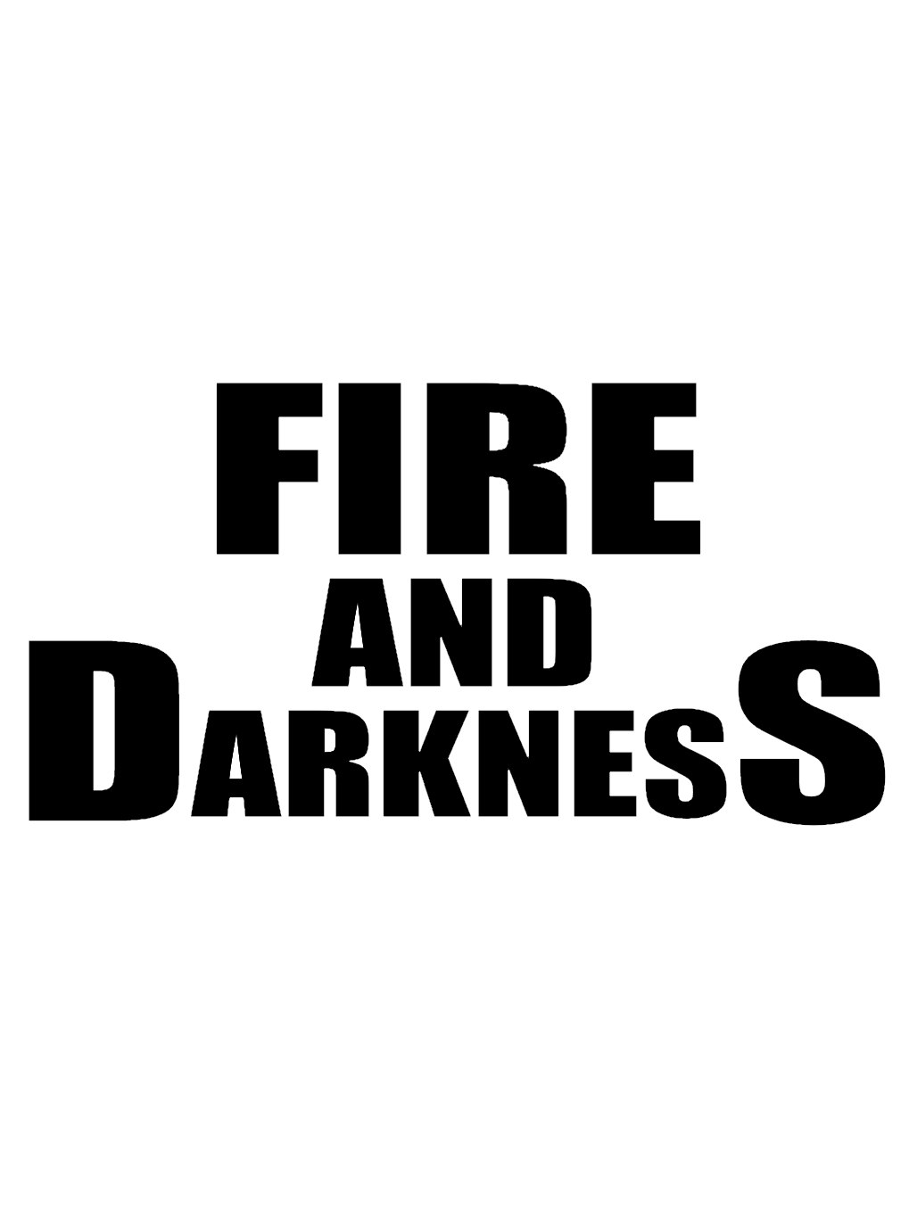 Game cover: Fire and Darkness