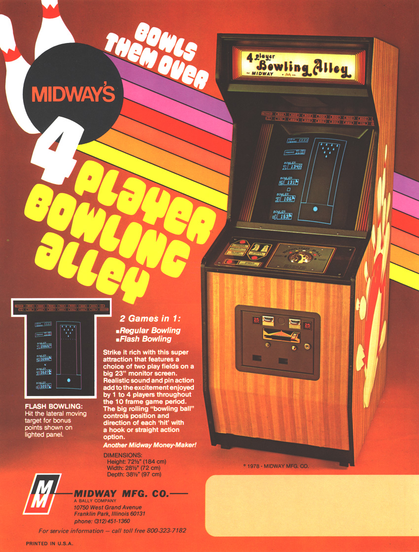 Game cover: 4 Player Bowling Alley
