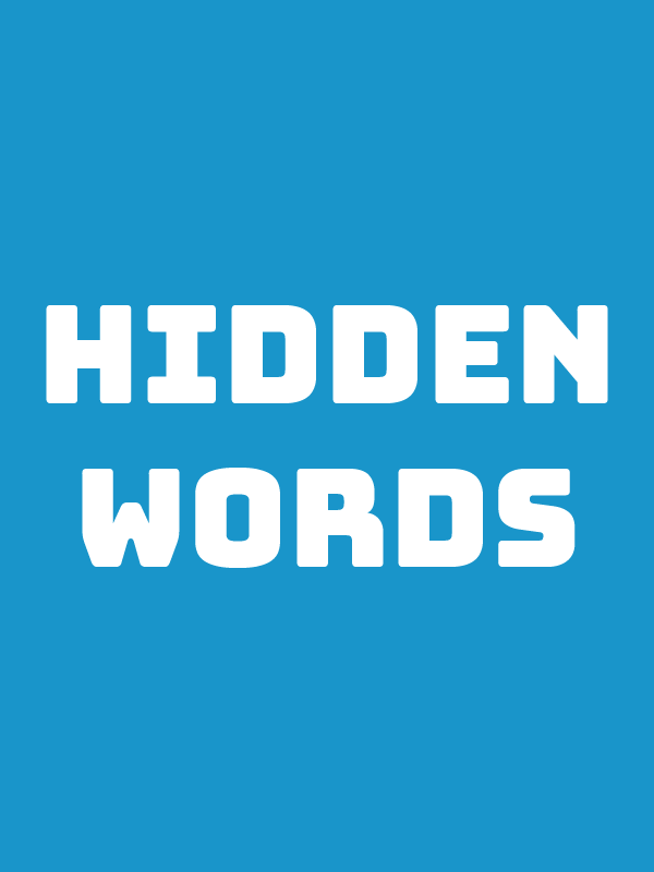Game cover: Hidden Words