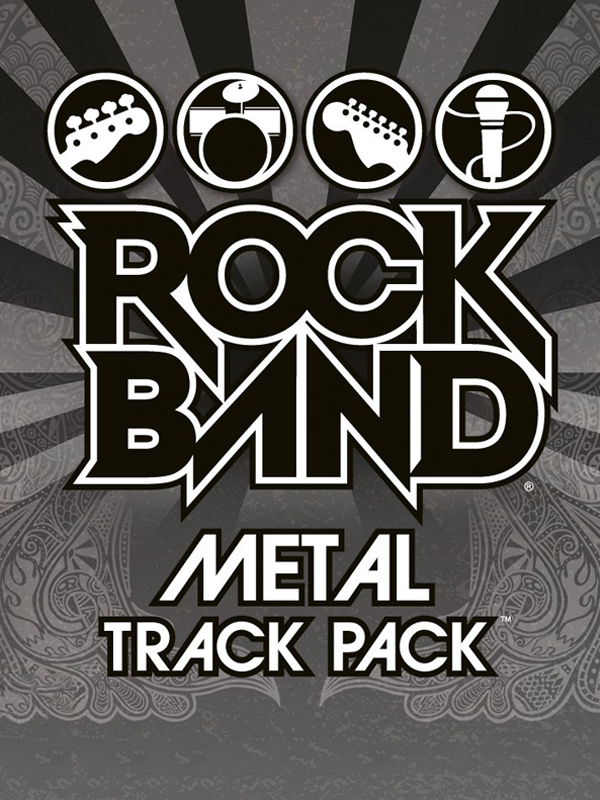 Game cover: Rock Band: Metal Track Pack
