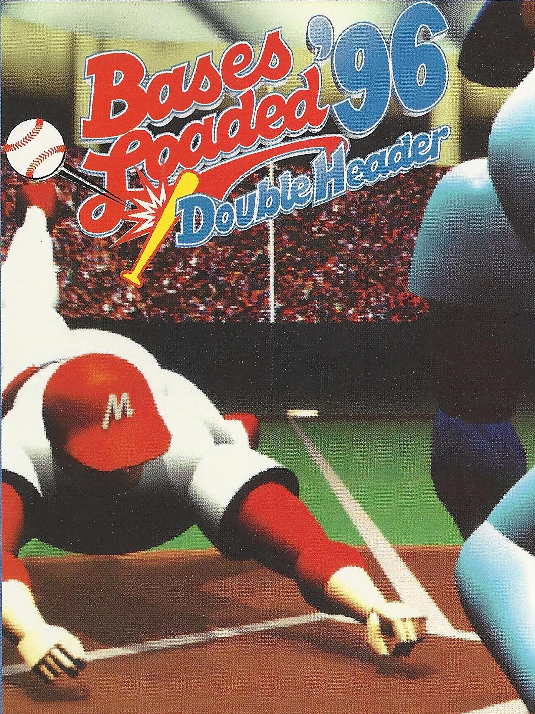 Game cover: Bases Loaded '96: Double Header