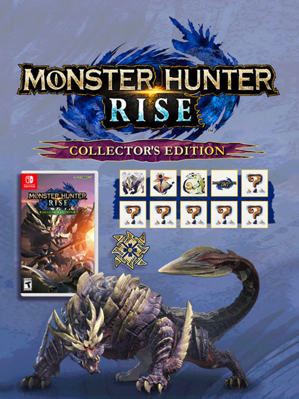  Monster Hunter Rise - Collector's Edition - Nintendo Switch  Collectors Edition : Video Games