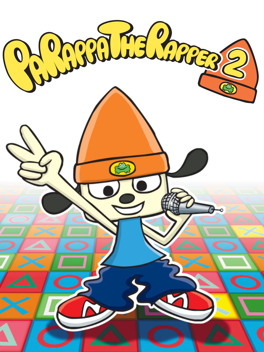 Game cover: PaRappa the Rapper 2