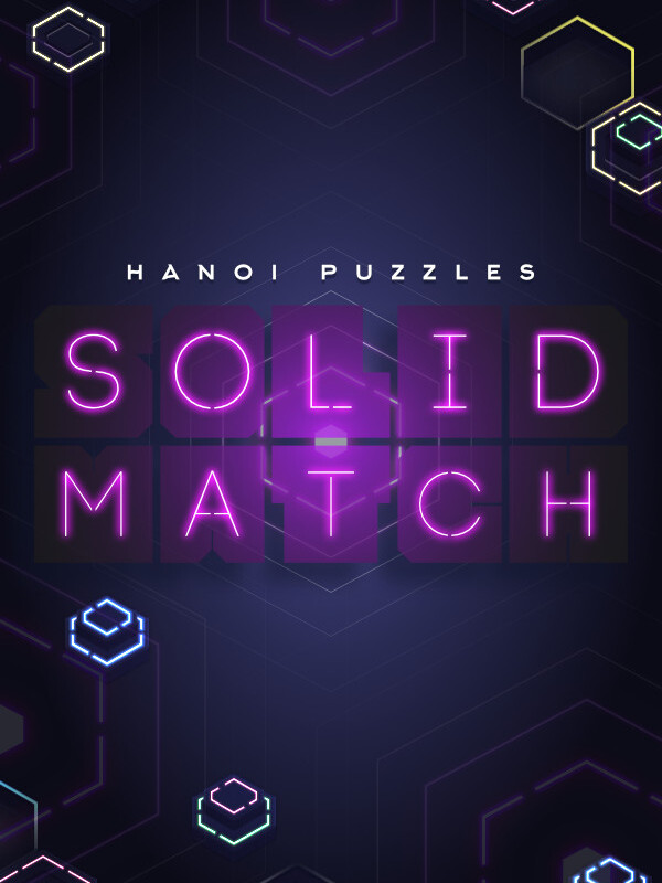 Game cover: Hanoi Puzzles: Solid Match