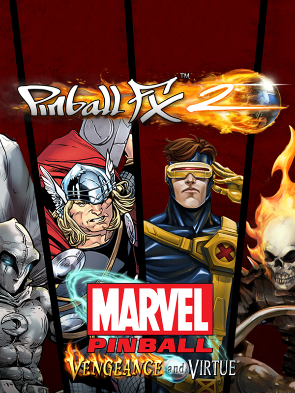 Game cover: Pinball FX 2: Marvel Pinball - Vengeance and Virtue