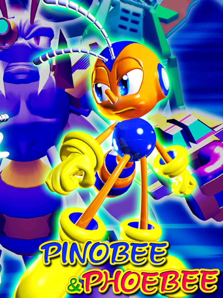 Game cover: Pinobee & Phoebee