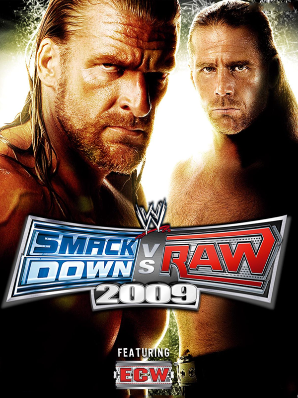 Game cover: WWE SmackDown vs. Raw 2009