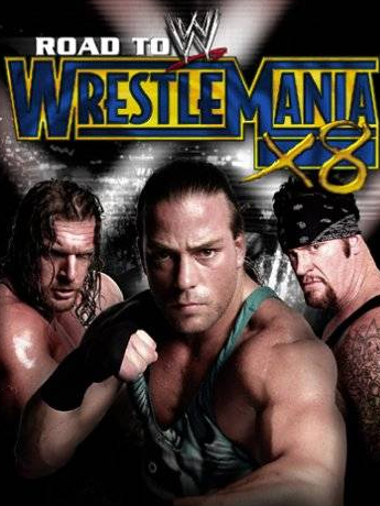 Game cover: WWE Road to WrestleMania X8