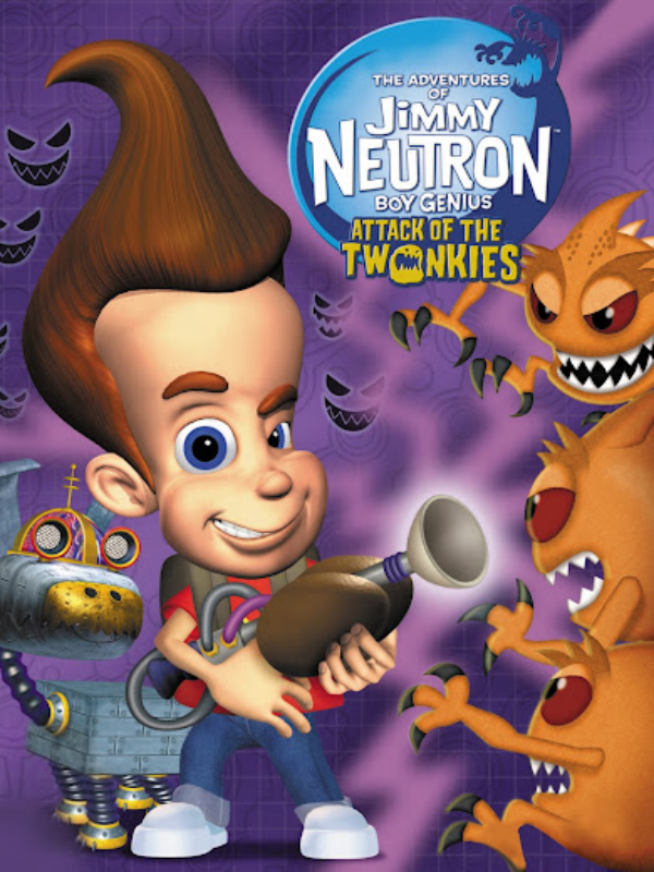 Game cover: The Adventures of Jimmy Neutron Boy Genius: Attack of the Twonkies