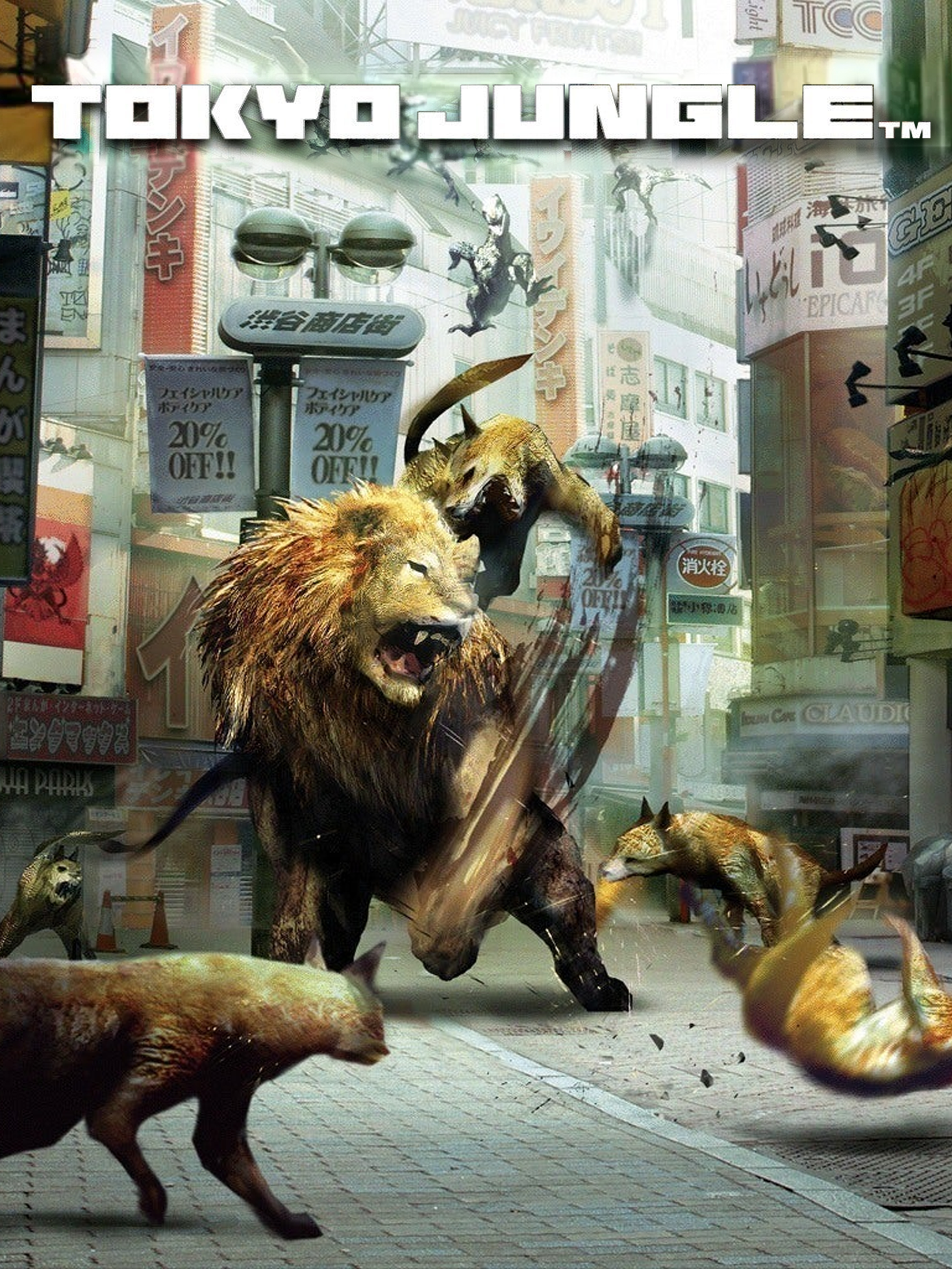 Game cover: Tokyo Jungle