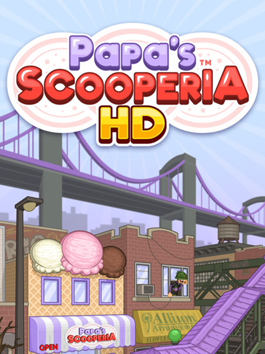Papa's Scooperia - Play on Game Karma