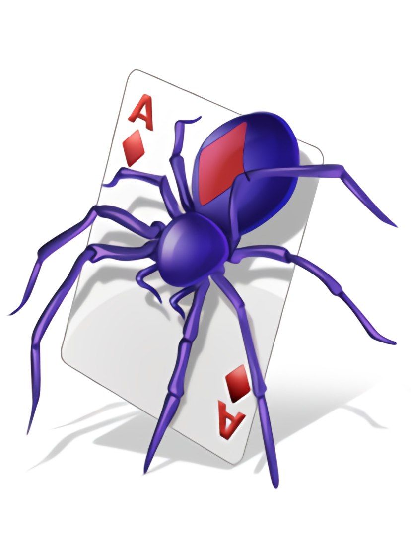 Game cover: Microsoft Spider Solitaire