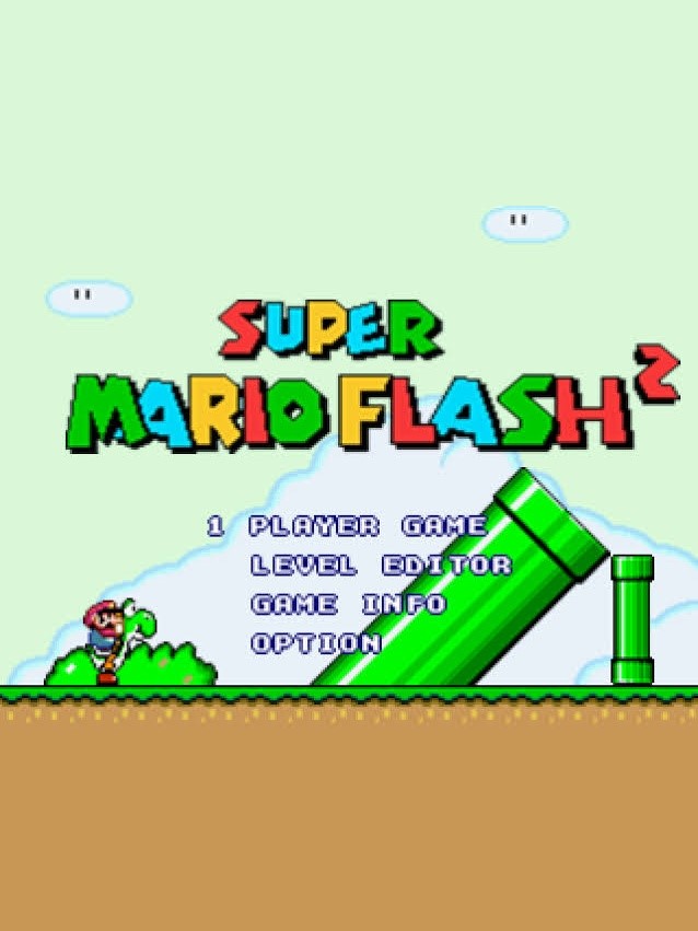 Game cover: Super Mario Flash 2