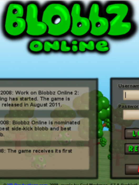 Game cover: Blobbz Online