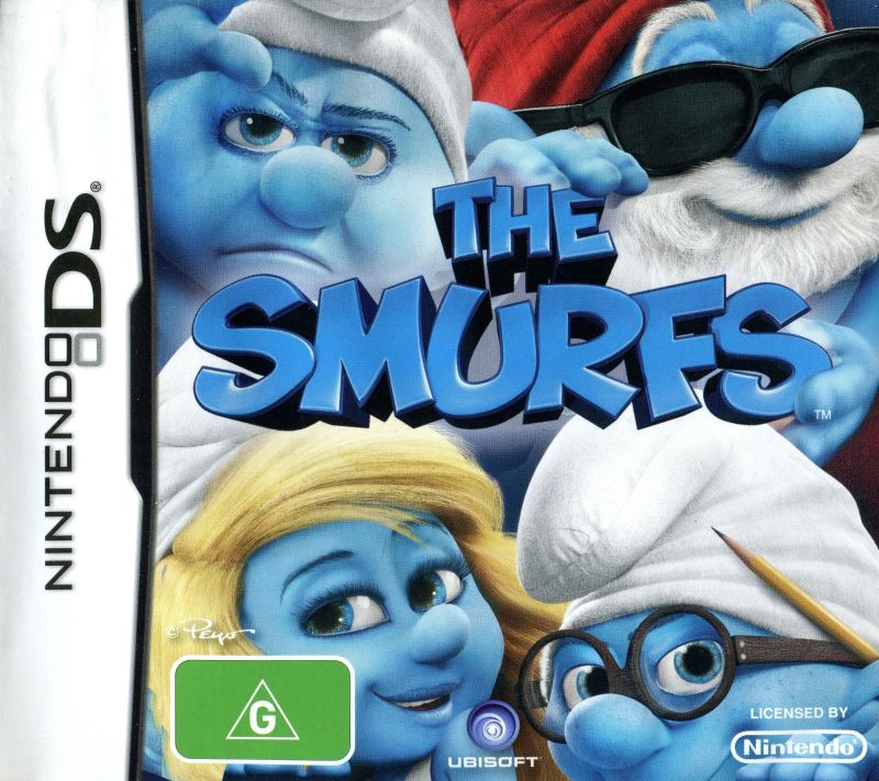 Game cover: The Smurfs DS