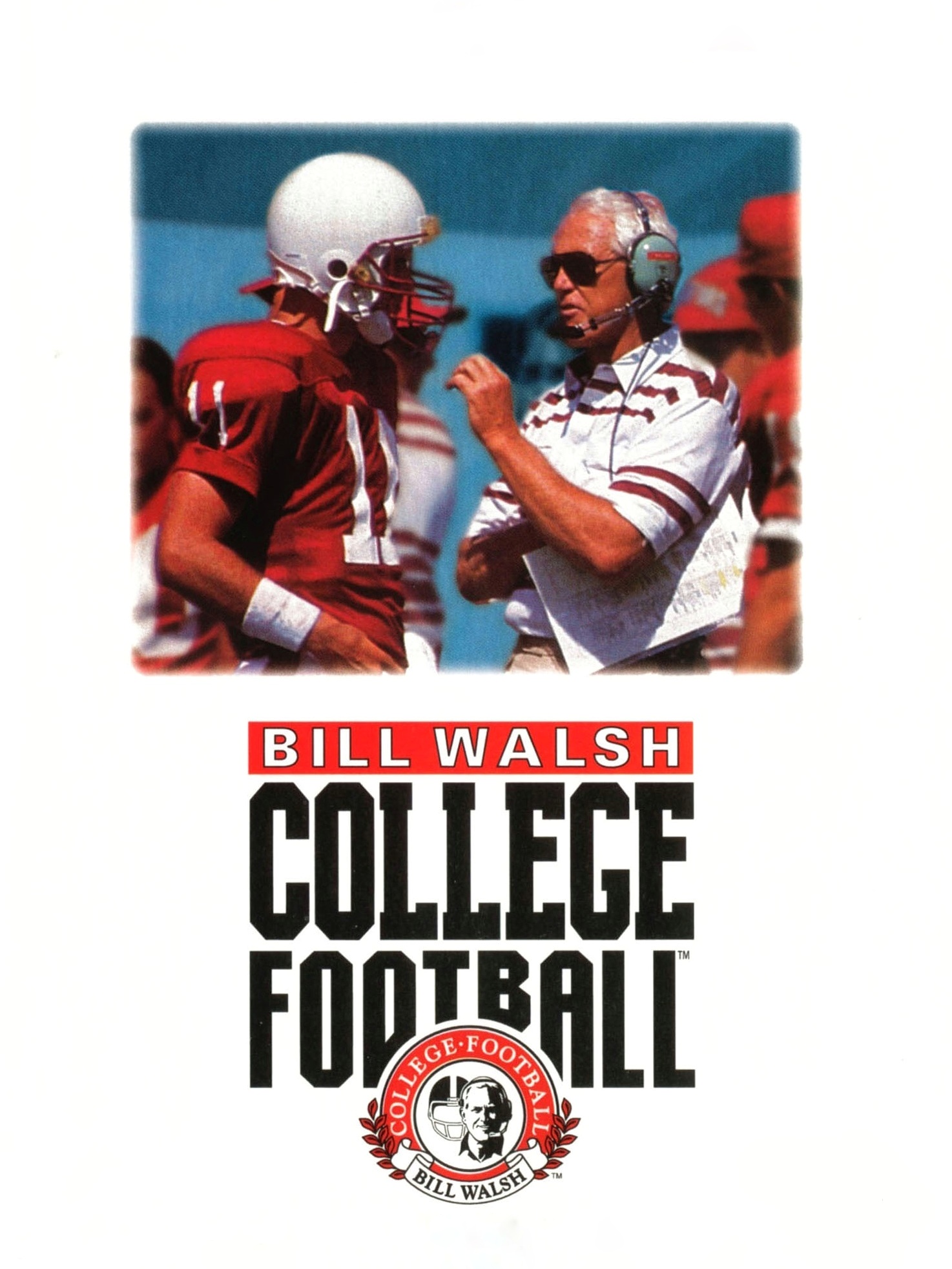 Game cover: Bill Walsh College Football