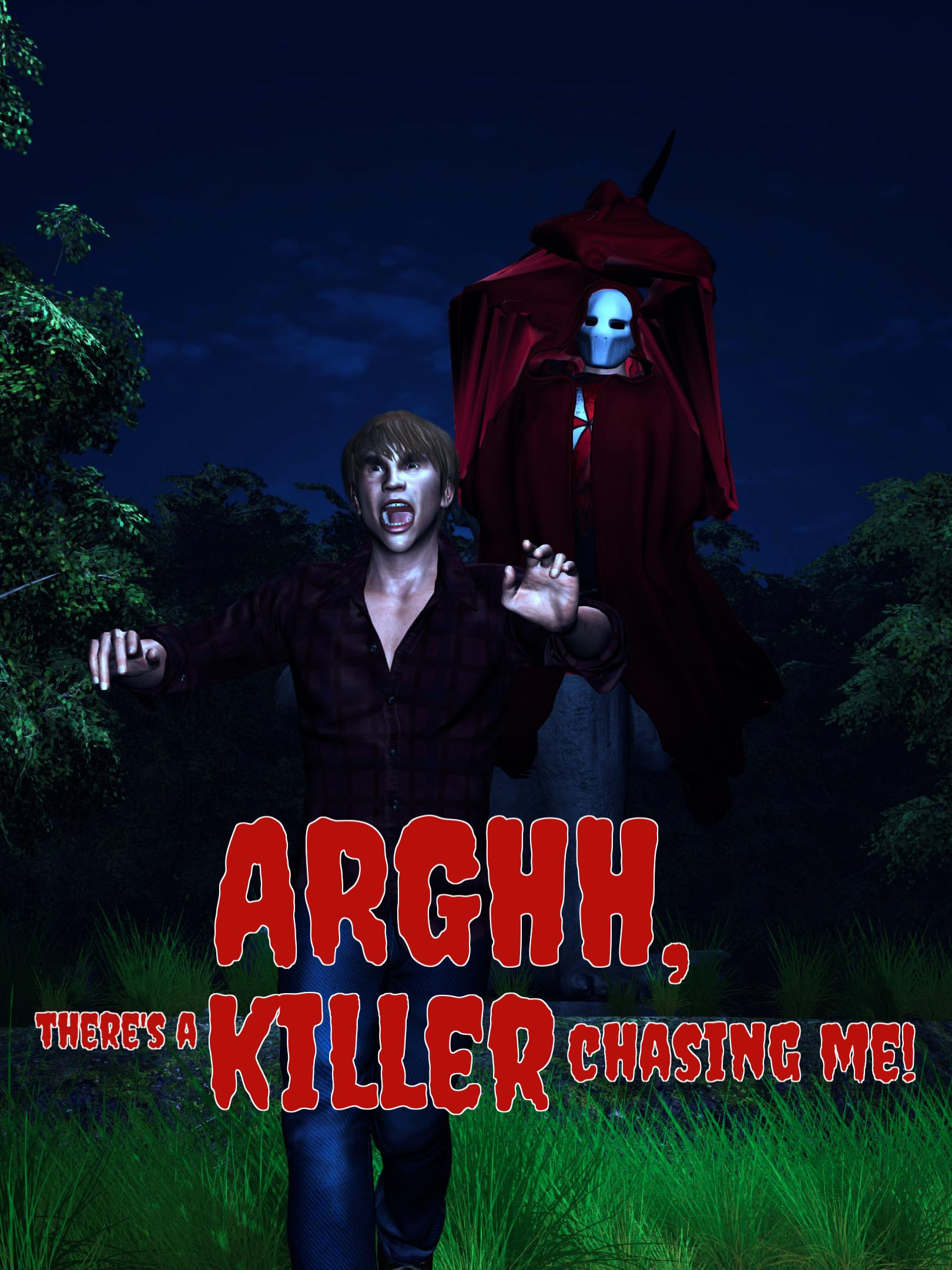 Game cover: Arghh, There's a Killer Chasing Me!
