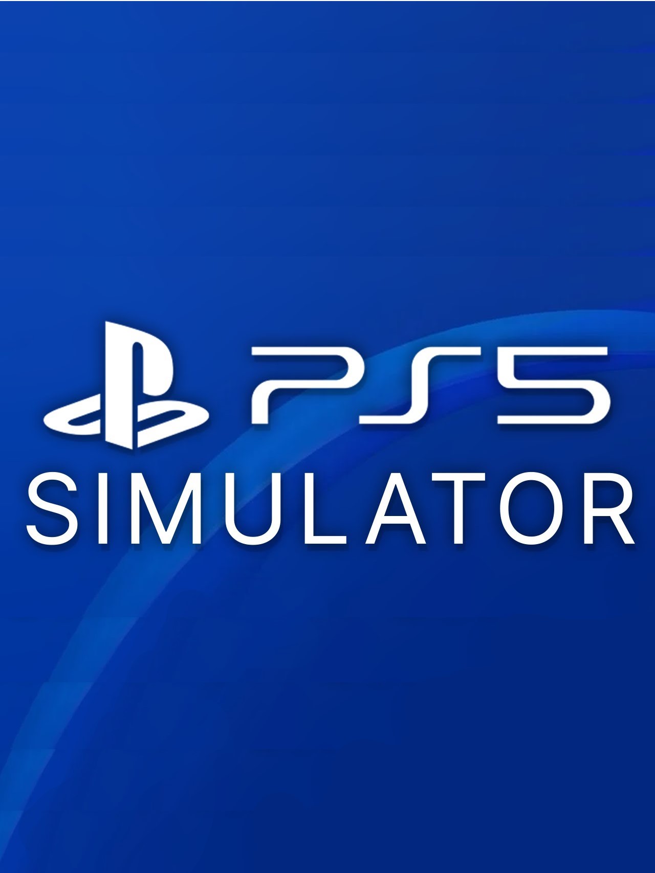 Game cover: PS5 Simulator