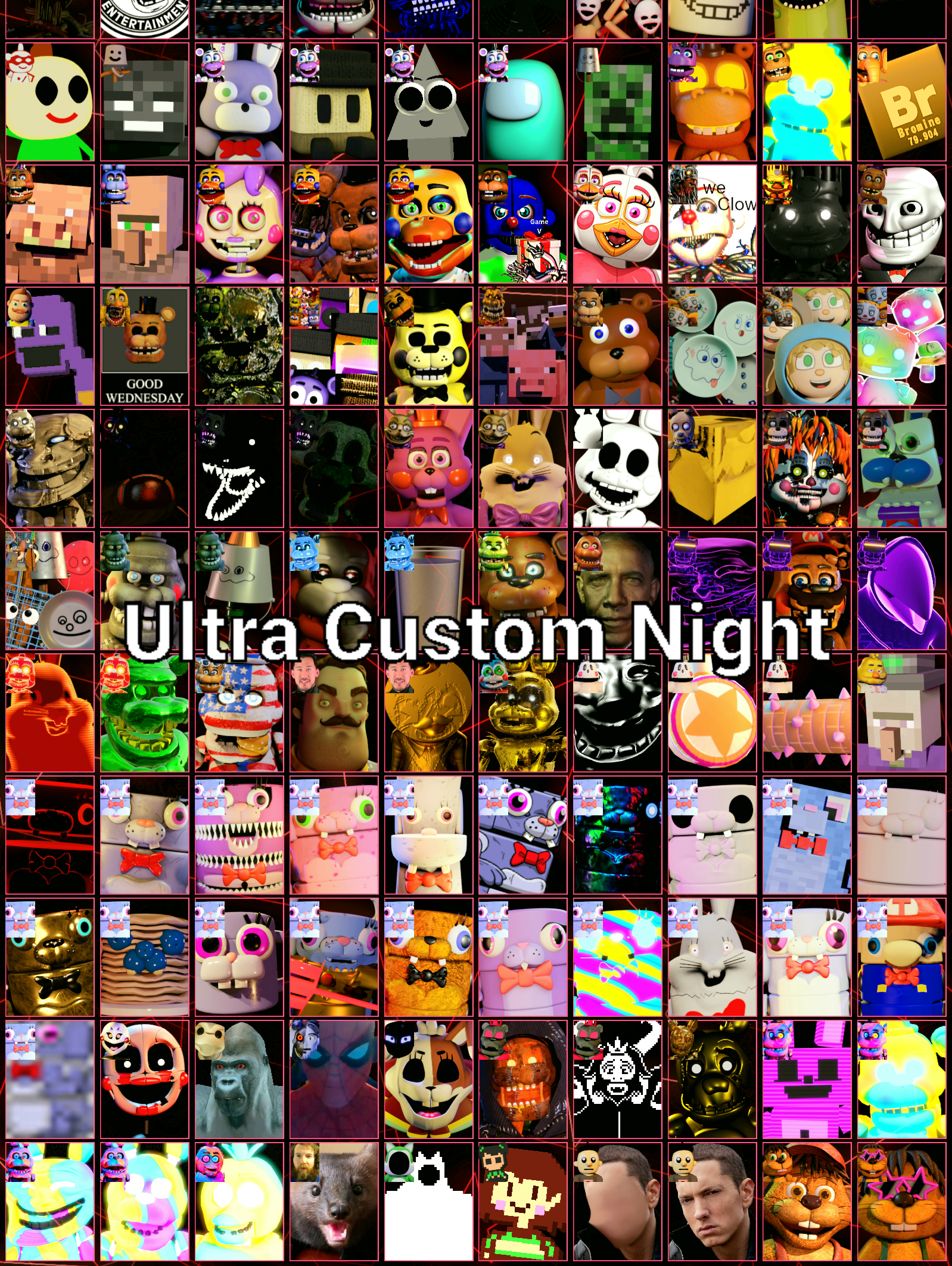 Five Nights at Freddy's 2 Ultra Custom Night 