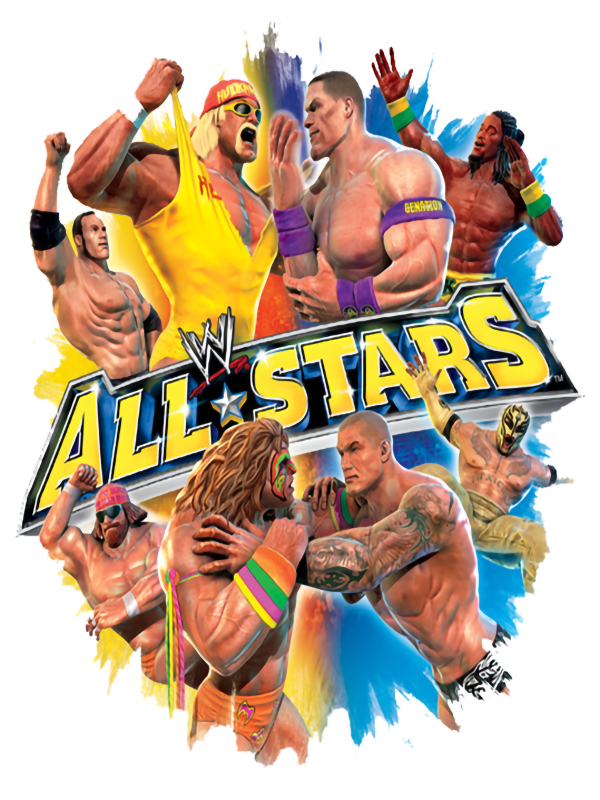 Game cover: WWE All Stars