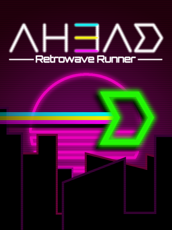 Game cover: AH3AD: Retrowave Runner