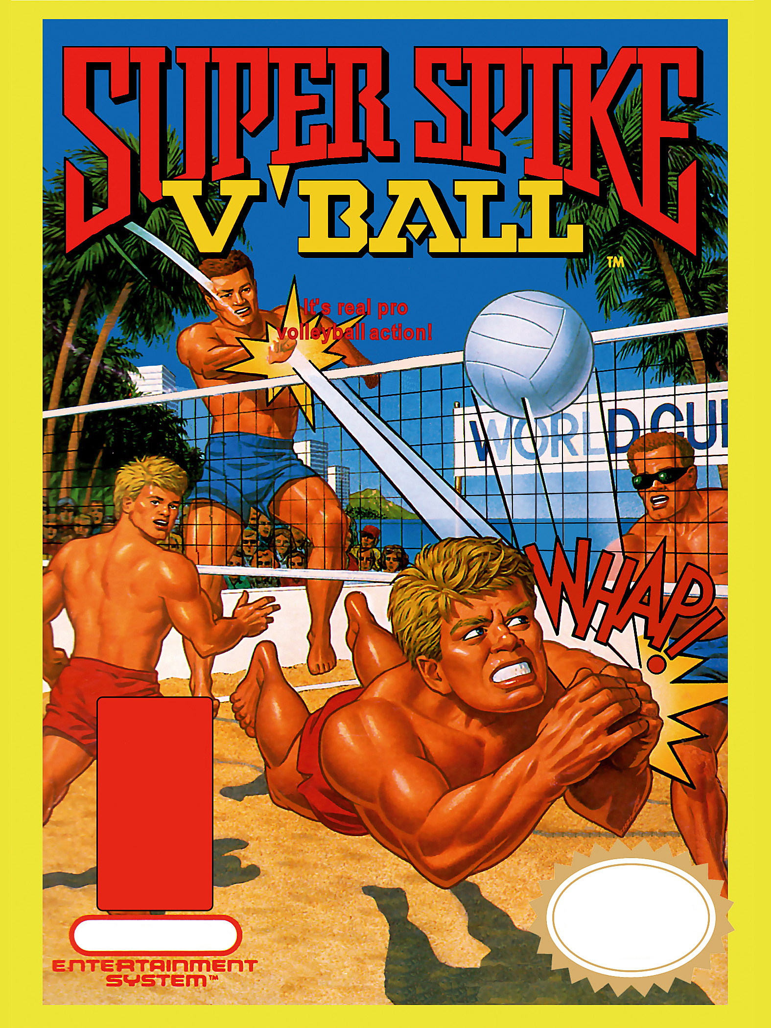 super spike v ball nes