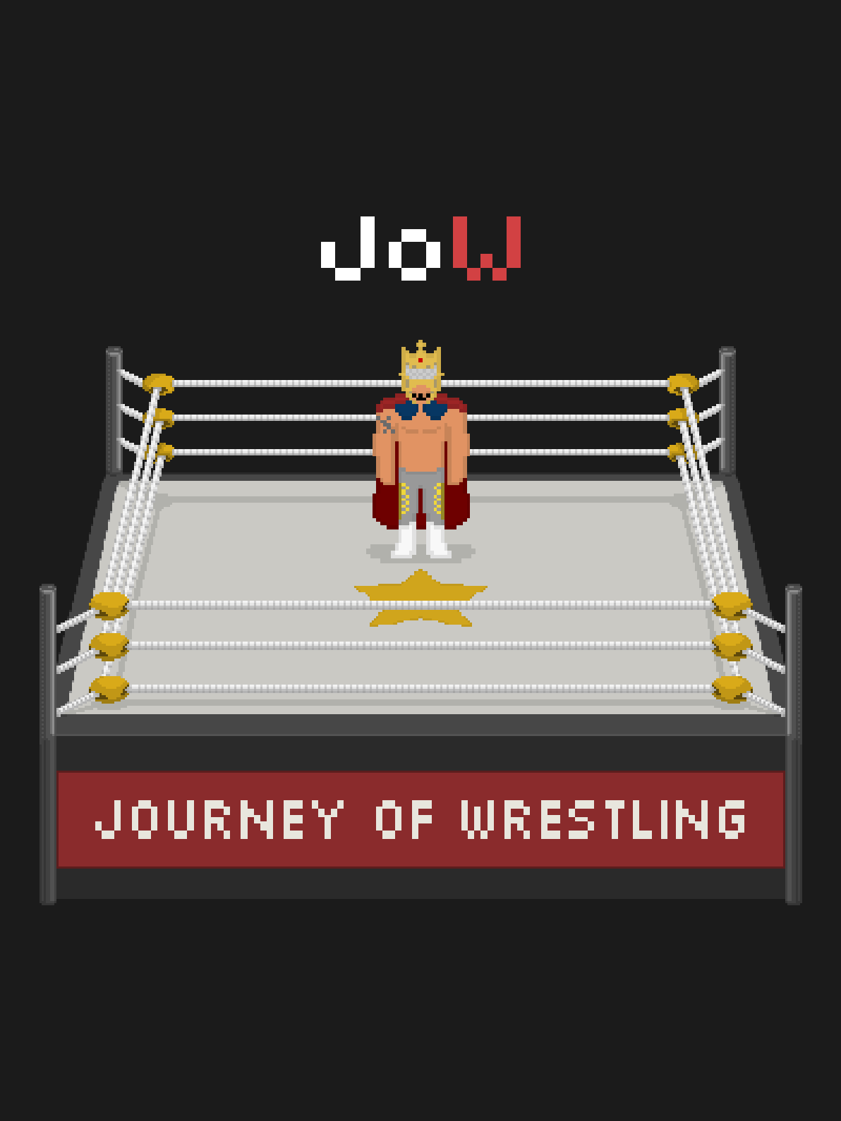 Game cover: Journey of Wrestling