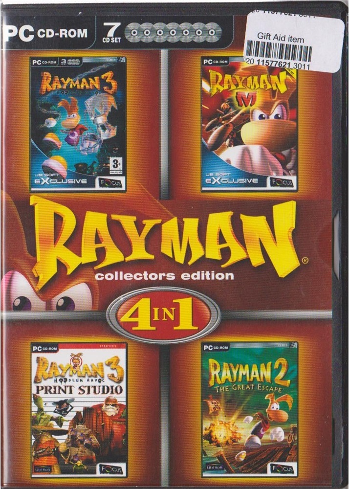 Game cover: Rayman Collectors Edition