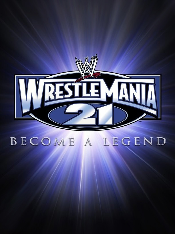 Game cover: WWE WrestleMania 21
