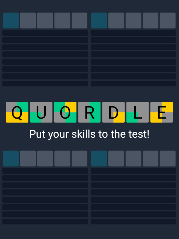 Game cover: Quordle