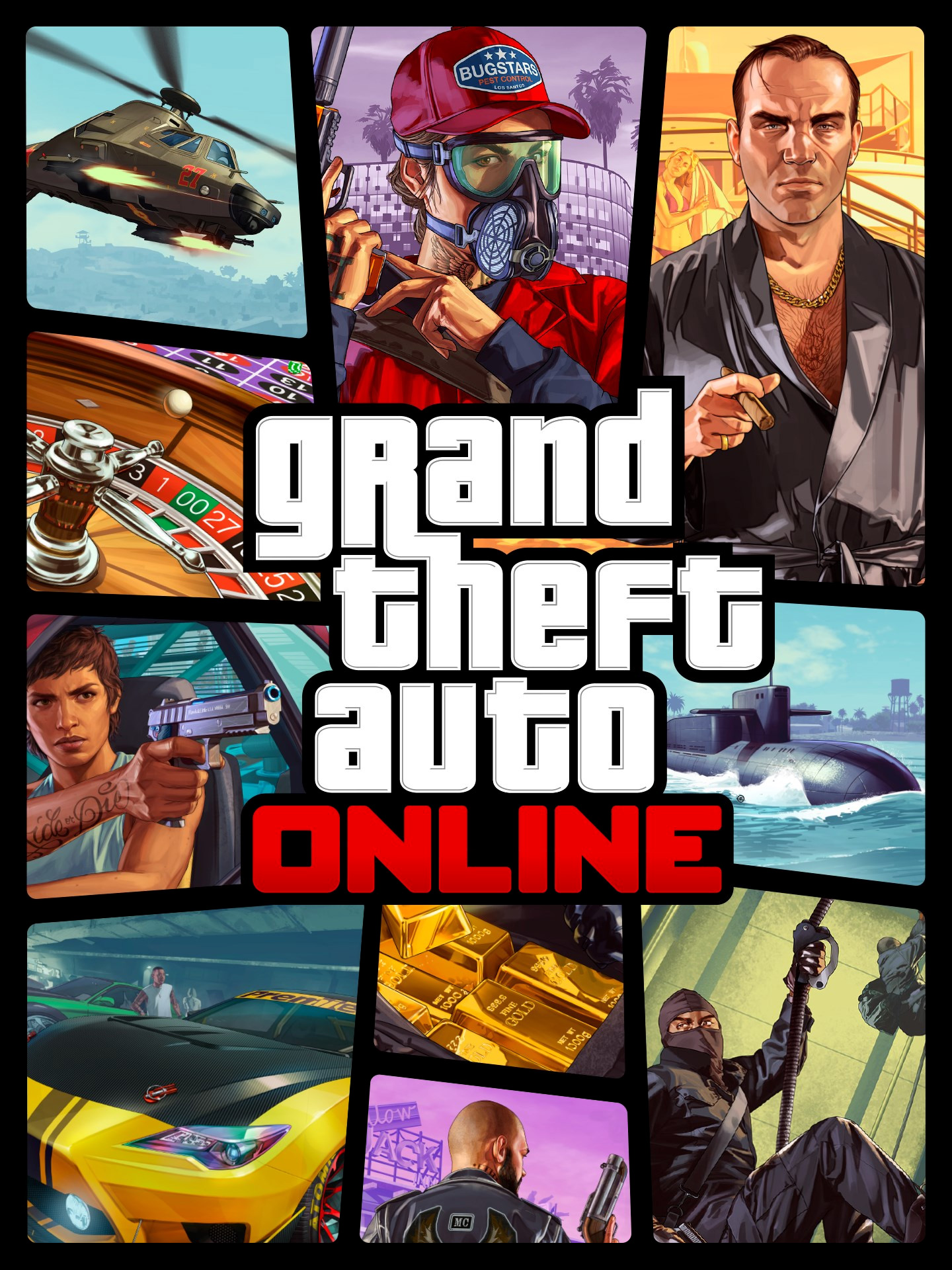 Game cover Grand Theft Auto Online