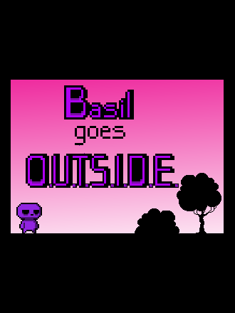 Game cover: Basil Goes O.U.T.S.I.D.E.